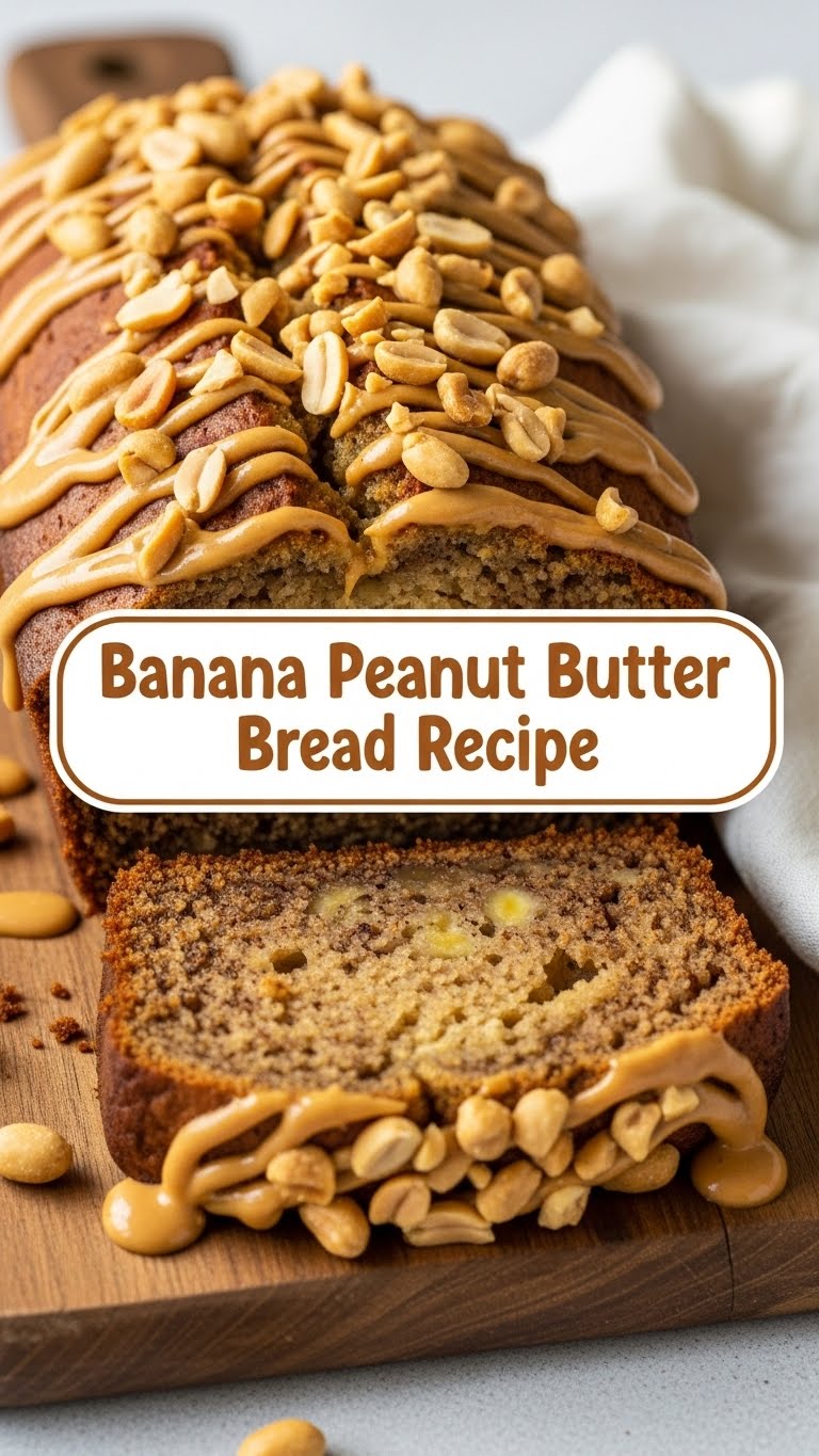 Banana Peanut Butter Bread Recipe
