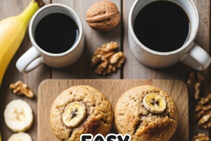 Easy Banana Bread Muffins Recipe