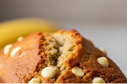 Banana Bread White Chocolate Chips