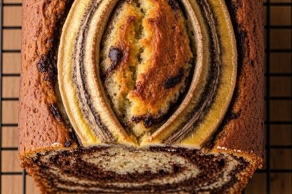 Banana Swirl Bread