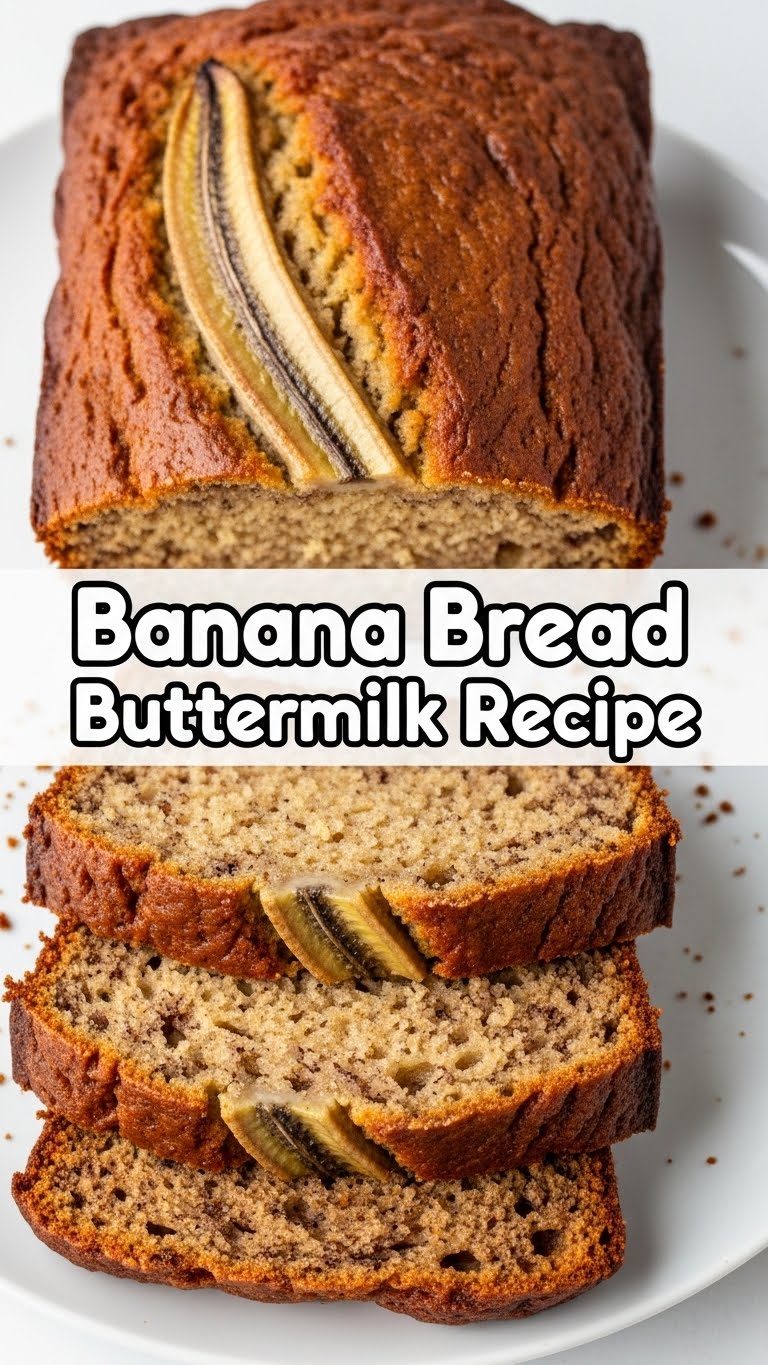 Banana Bread Buttermilk Recipe
