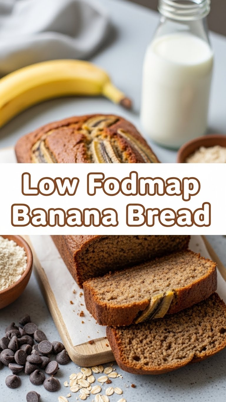 Low Fodmap Banana Bread