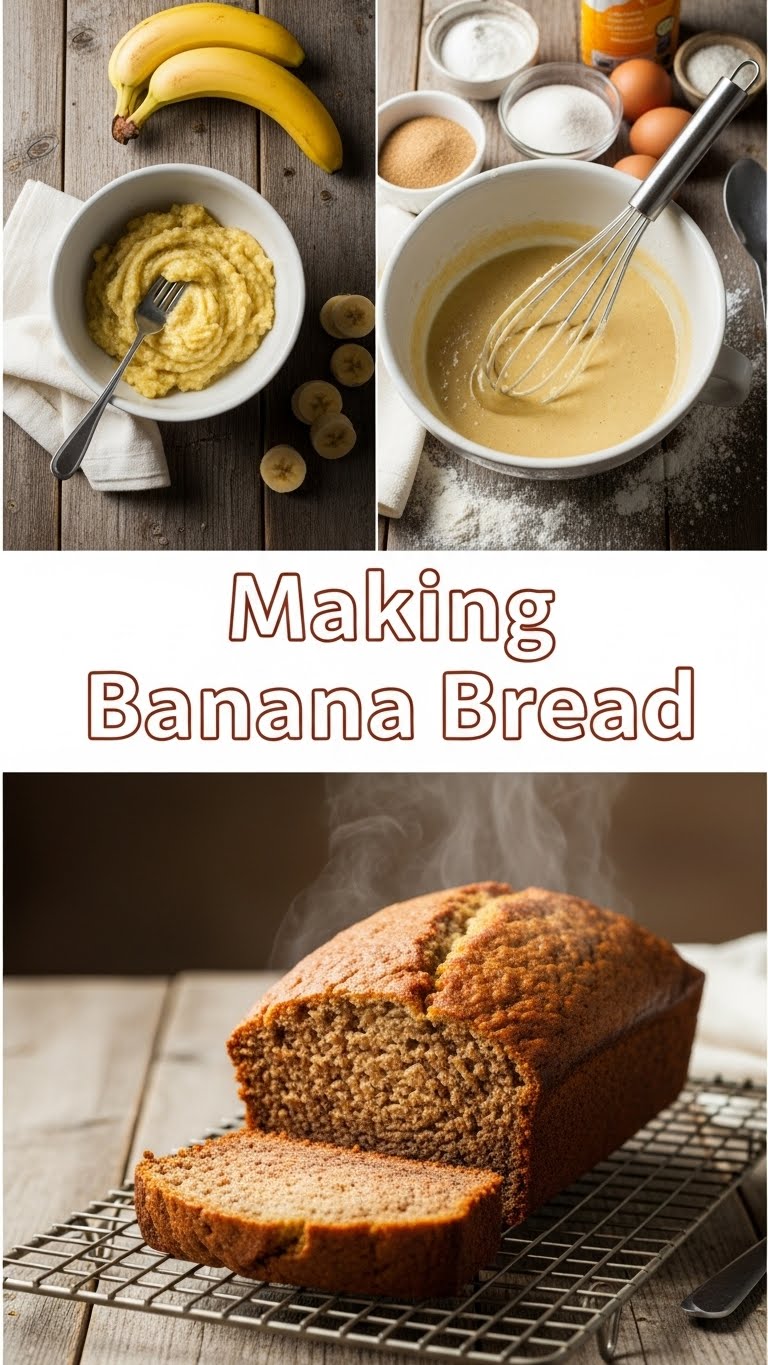 Making Banana Bread
