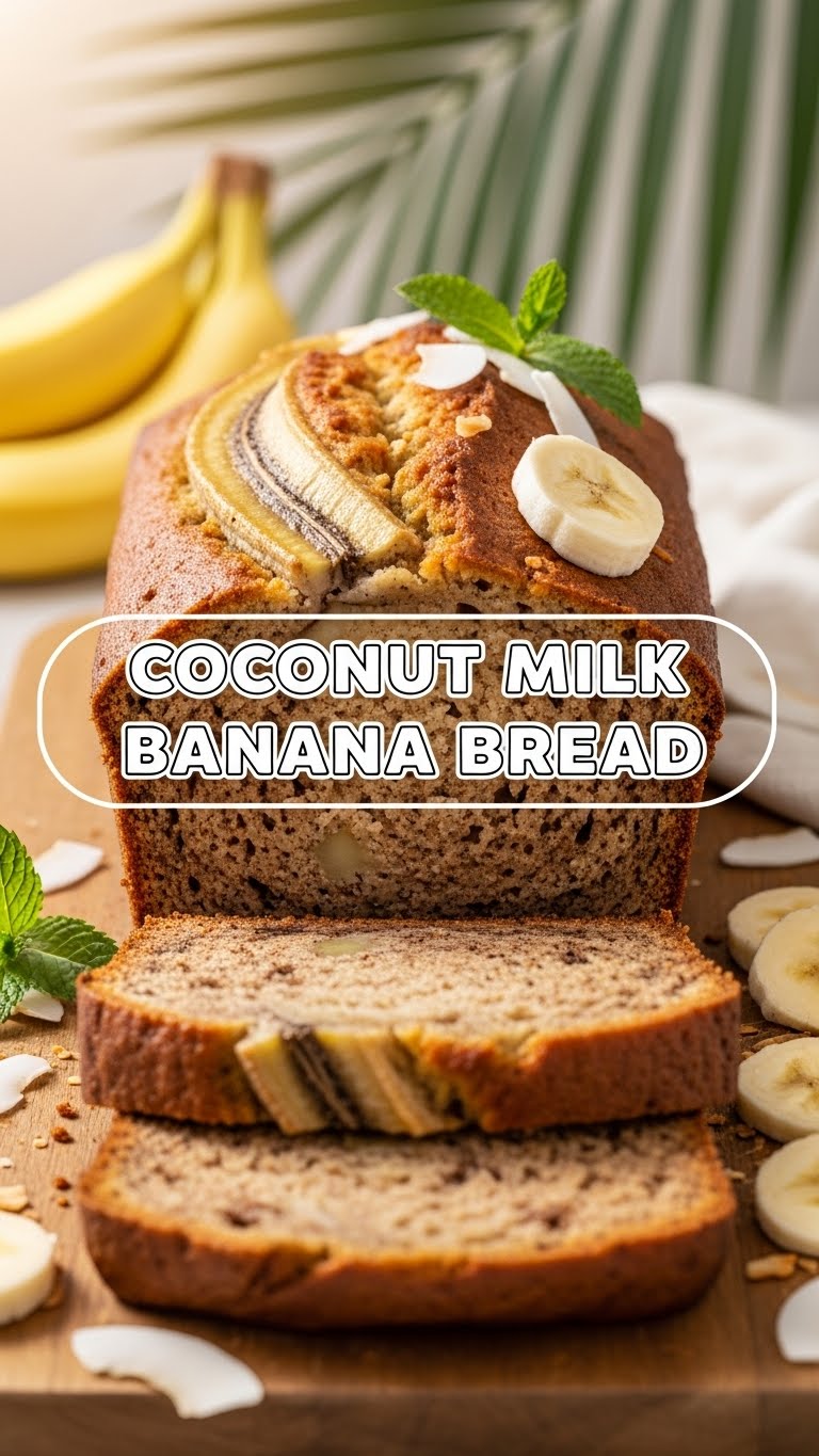 Coconut Milk Banana Bread