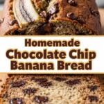 Homemade Chocolate Chip Banana Bread