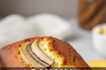 Banana Cream Cheese Bread Recipe