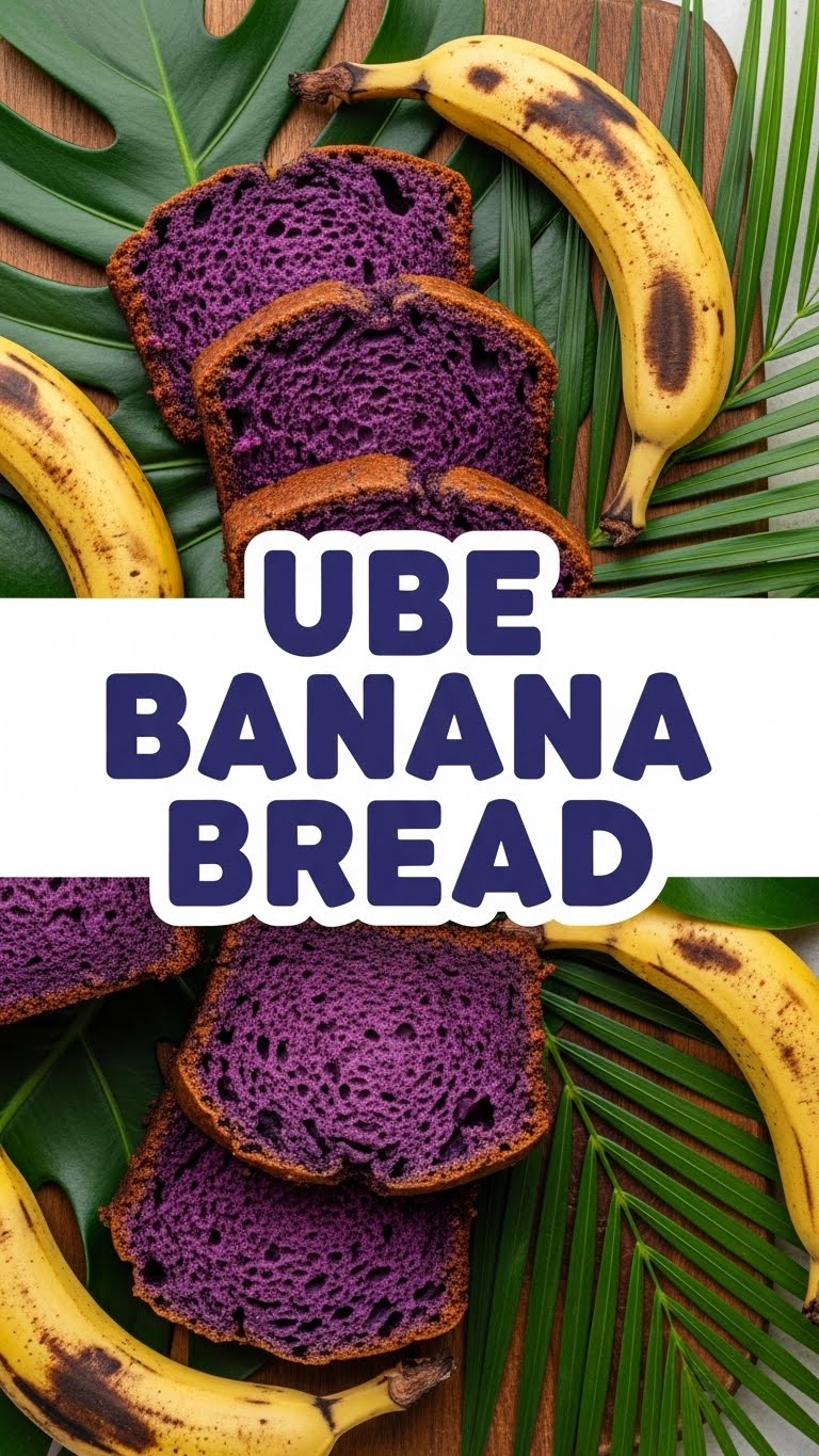 Ube Banana Bread
