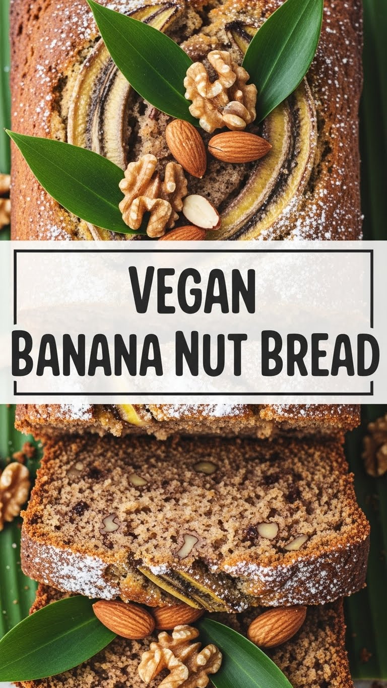 Vegan Banana Nut Bread