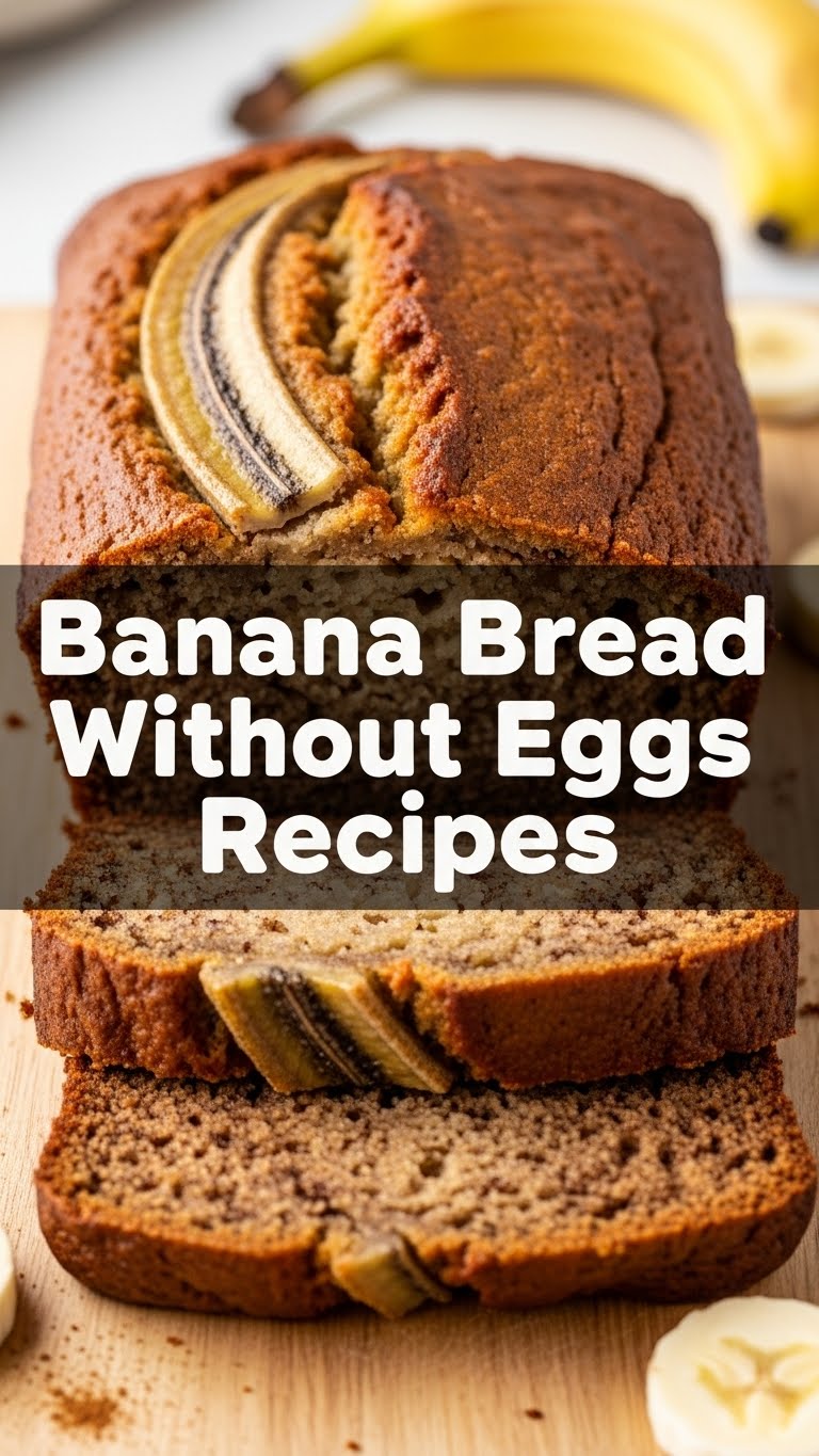 Banana Bread Without Eggs Recipes