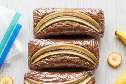 Freezer Banana Bread
