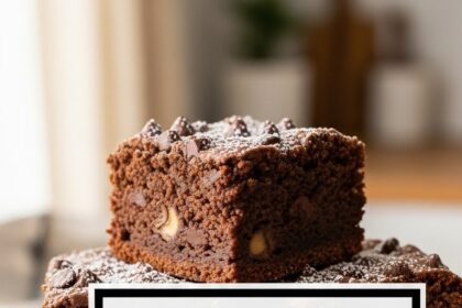 Banana Bread Brownies Easy
