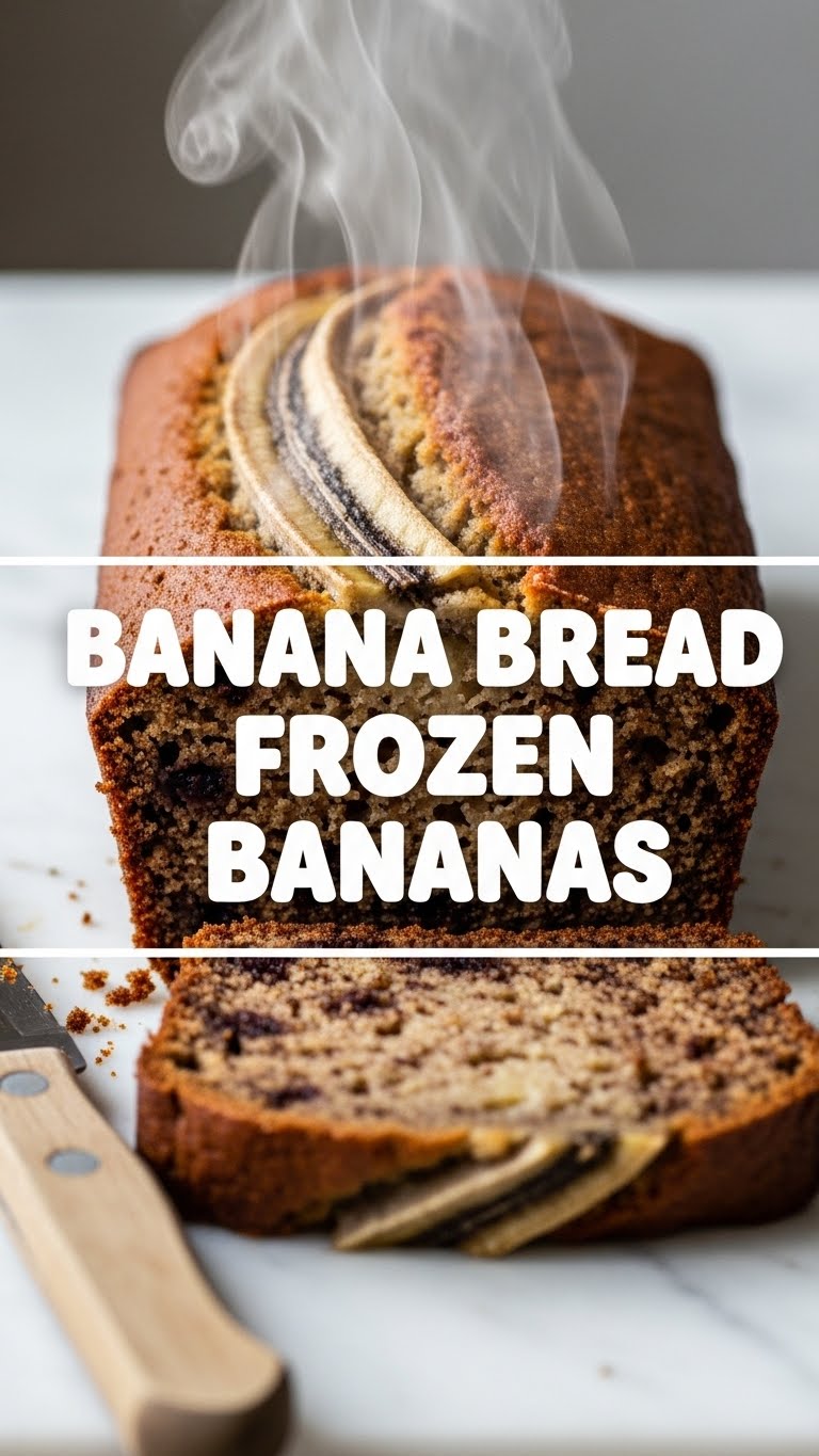 Banana Bread Frozen Bananas