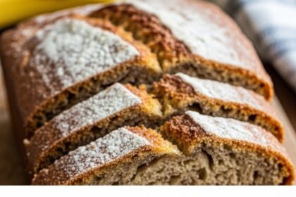 Gluten Free Sourdough Banana Bread