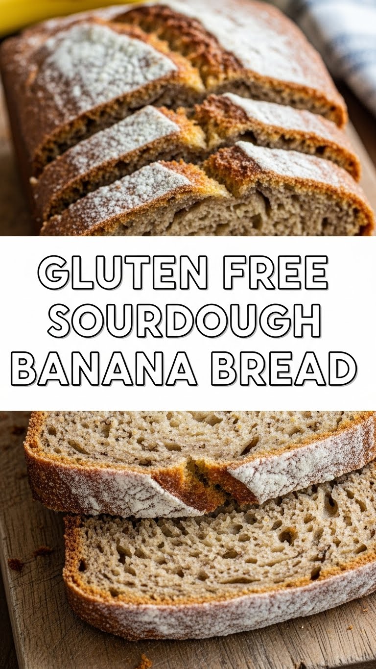 Gluten Free Sourdough Banana Bread