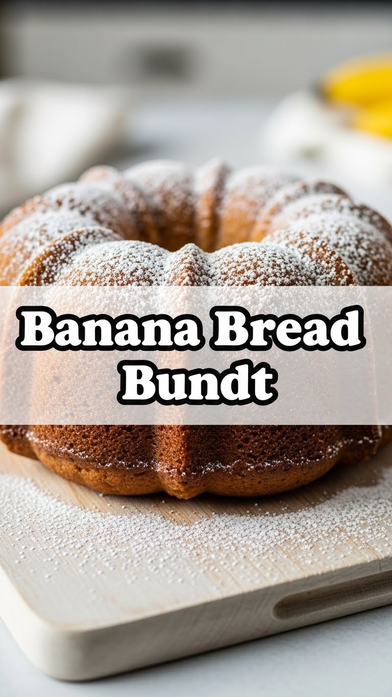 Banana Bread Bundt