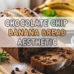 Chocolate Chip Banana Bread Aesthetic