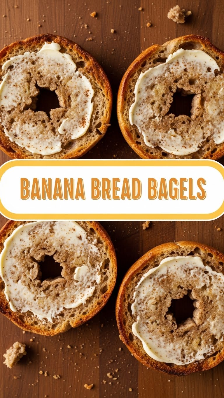 Banana Bread Bagels