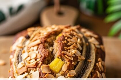 Banana Pineapple Coconut Bread