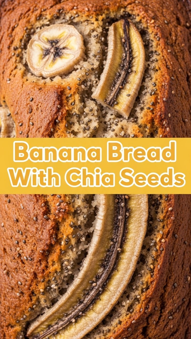 Banana Bread With Chia Seeds