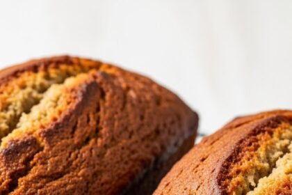 Banana Bread Recipe 2 Loaves