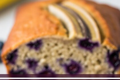 Banana Bread With Blueberries Recipe