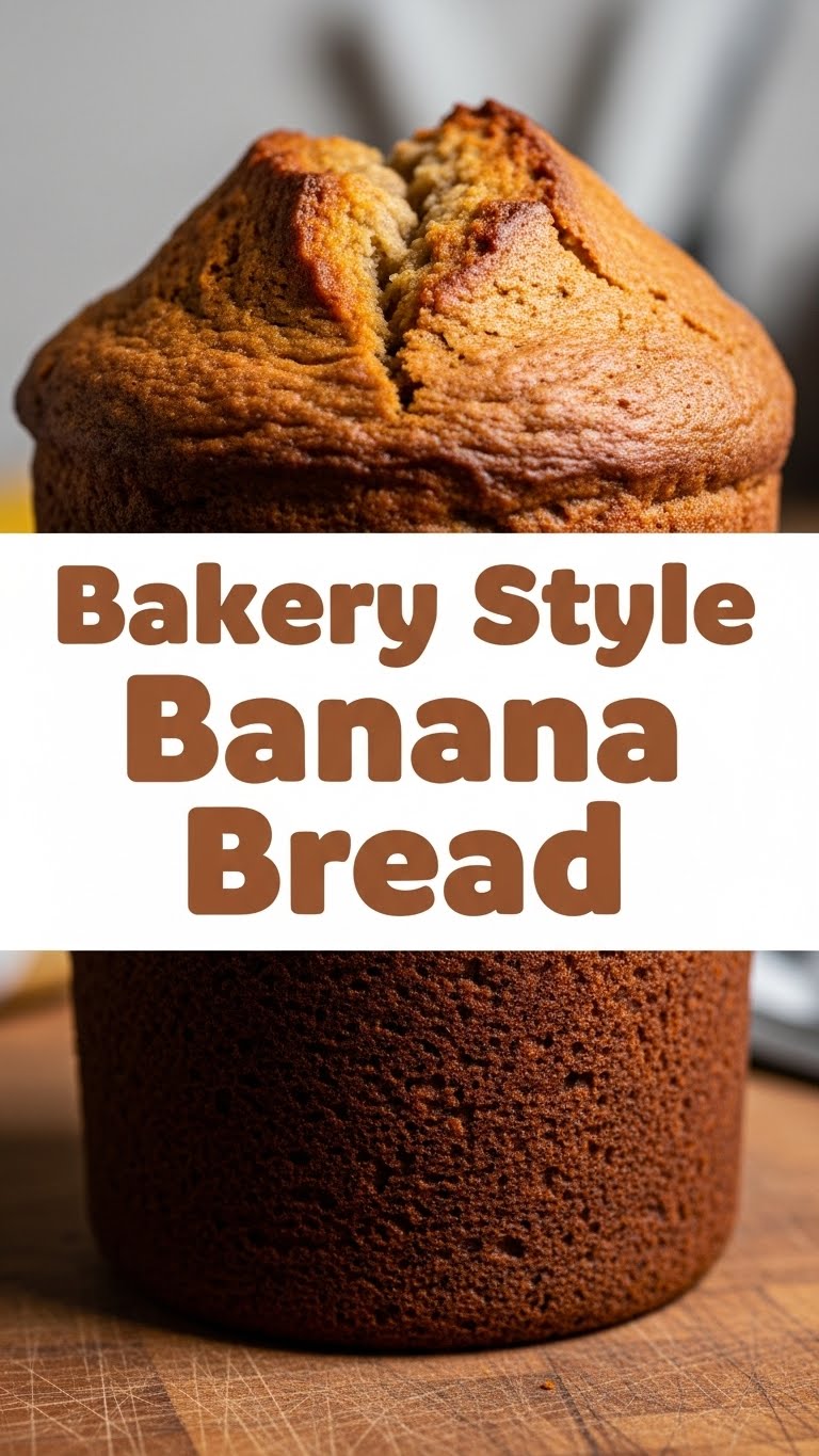 Bakery Style Banana Bread