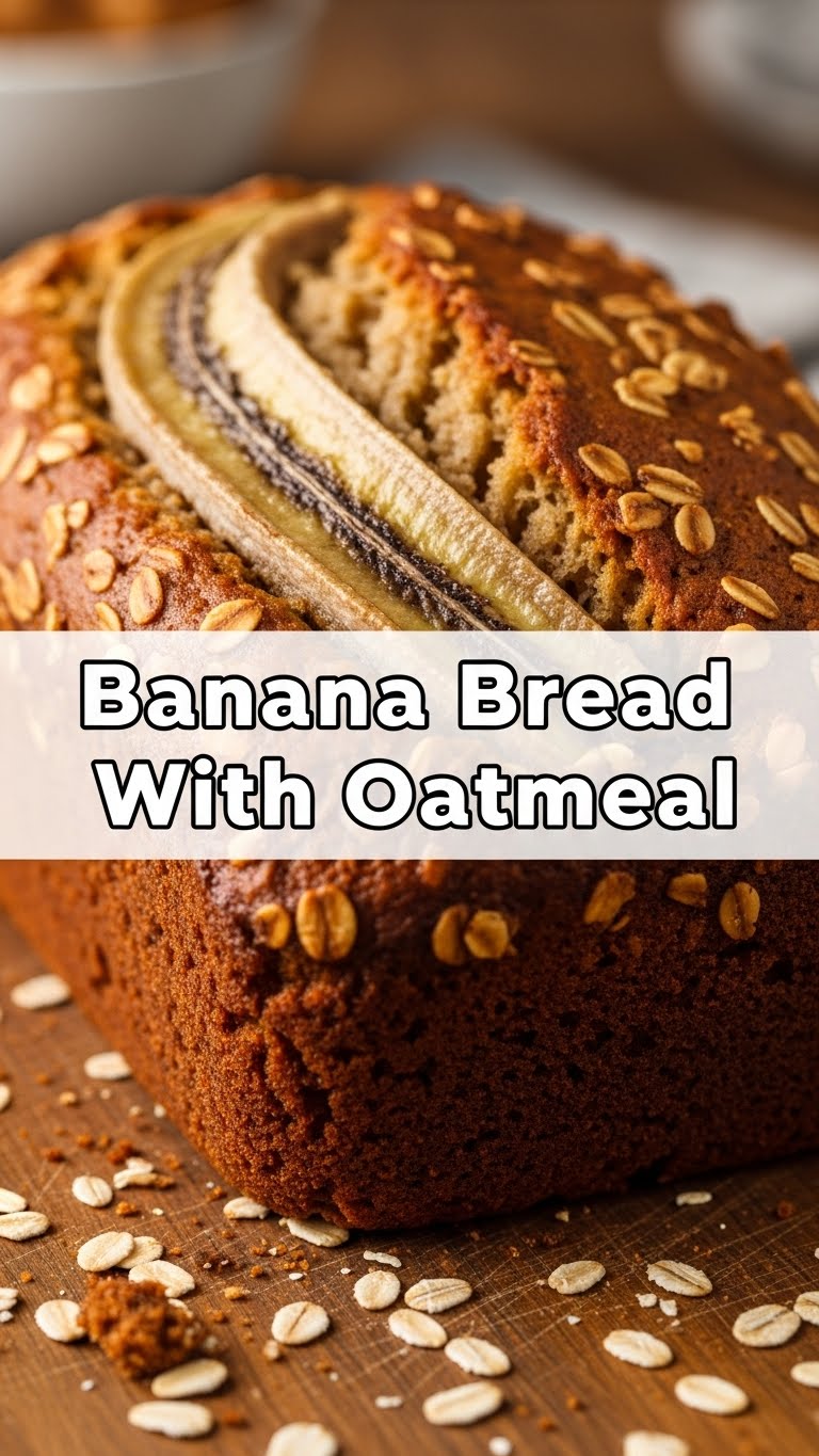 Banana Bread With Oatmeal