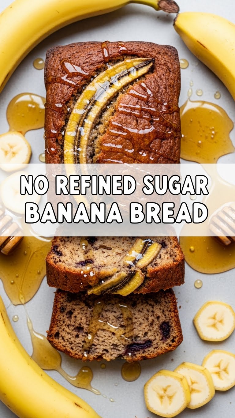 No Refined Sugar Banana Bread
