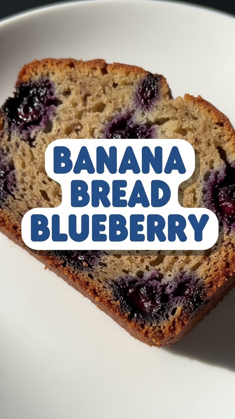Banana Bread Blueberry