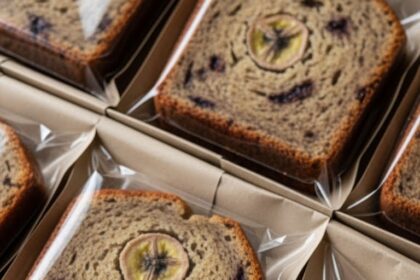 Banana Bread Slice Packaging