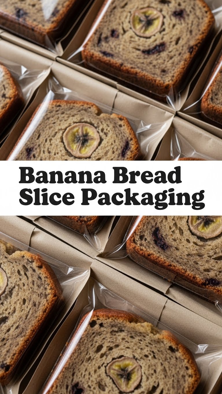 Banana Bread Slice Packaging
