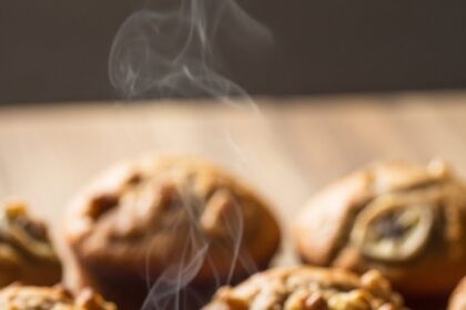 Homemade Banana Bread Muffins