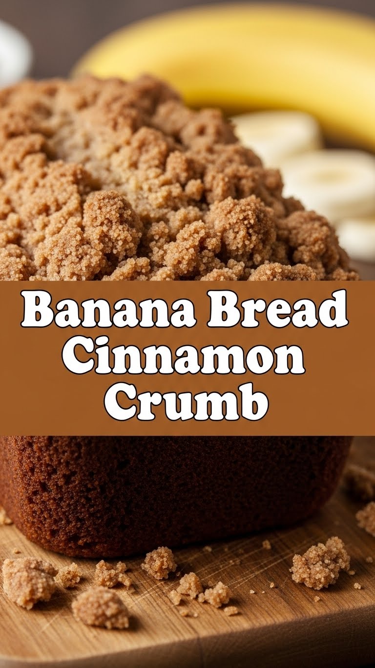 Banana Bread Cinnamon Crumb