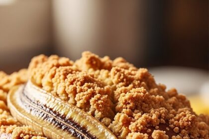 Banana Streusel Bread