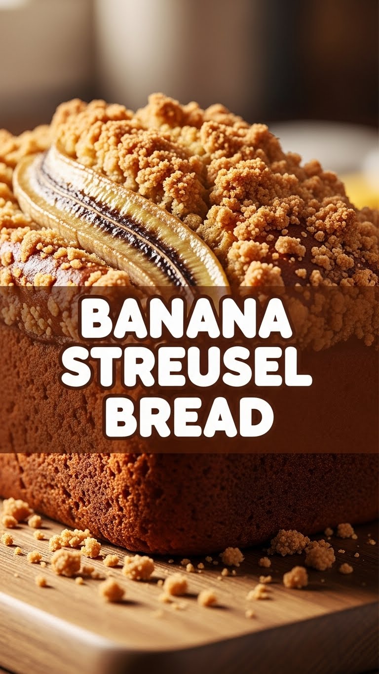 Banana Streusel Bread