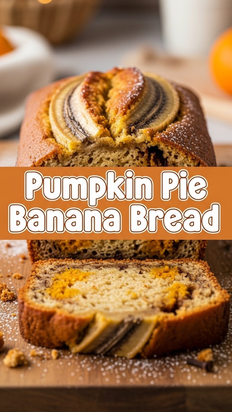Pumpkin Pie Banana Bread