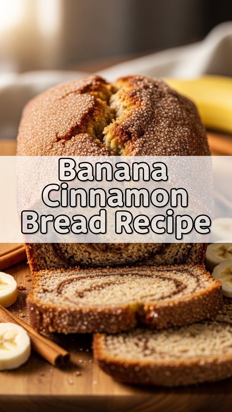 Banana Cinnamon Bread Recipe