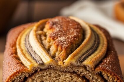 Brown Sugar Cinnamon Banana Bread