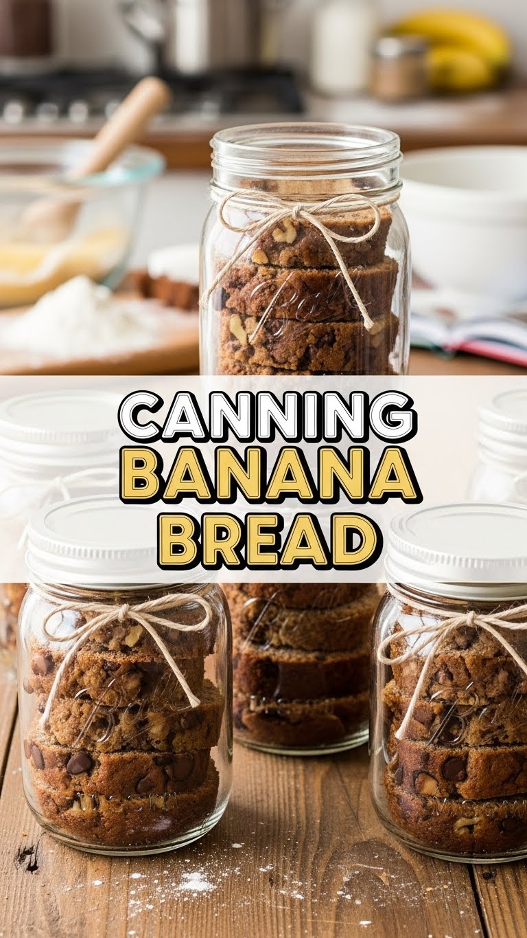 Canning Banana Bread