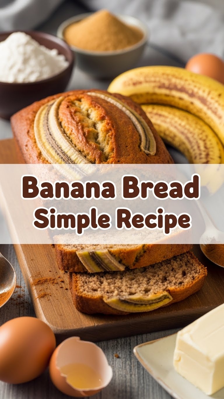 Banana Bread Simple Recipe