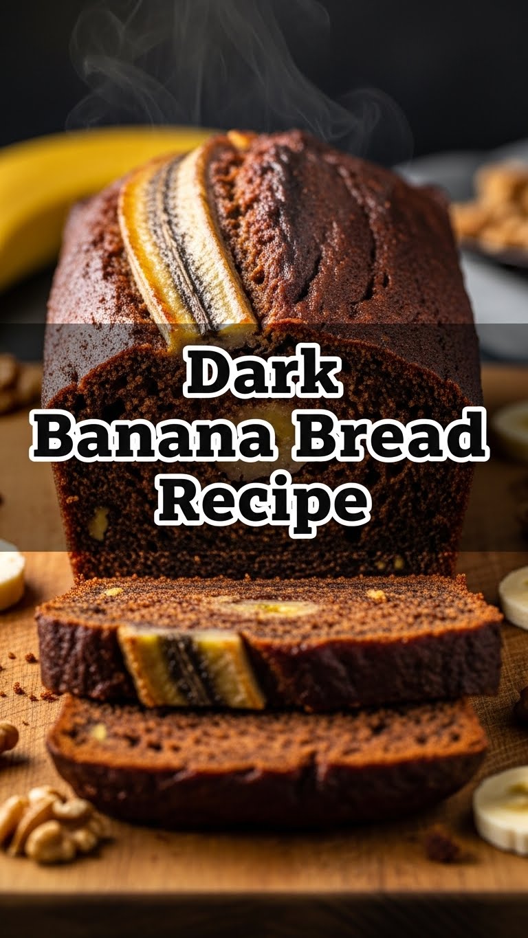 Dark Banana Bread Recipe