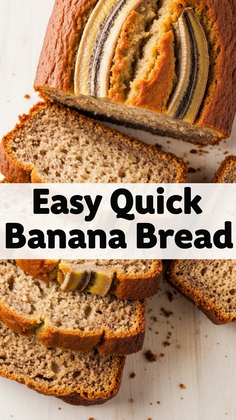 Easy Quick Banana Bread
