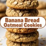 Banana Bread Oatmeal Cookies