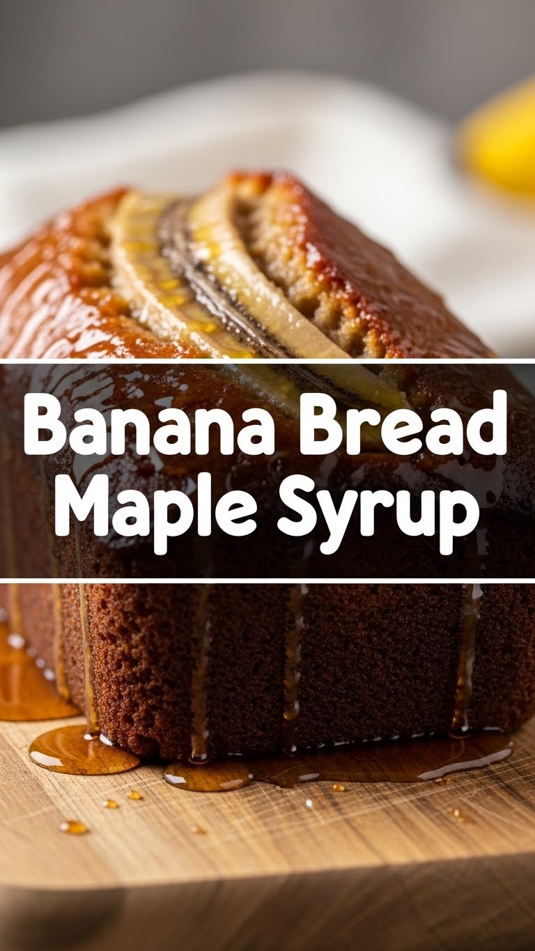Banana Bread Maple Syrup