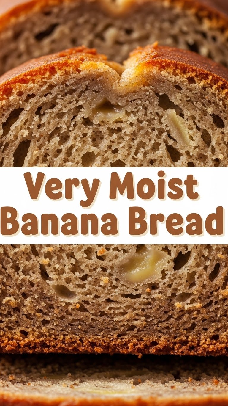 Very Moist Banana Bread