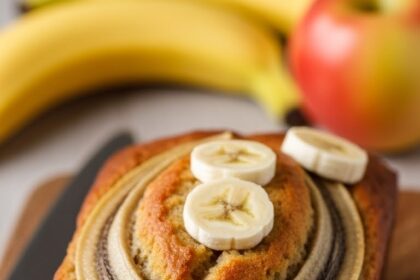 Banana Bread With Apple Sauce