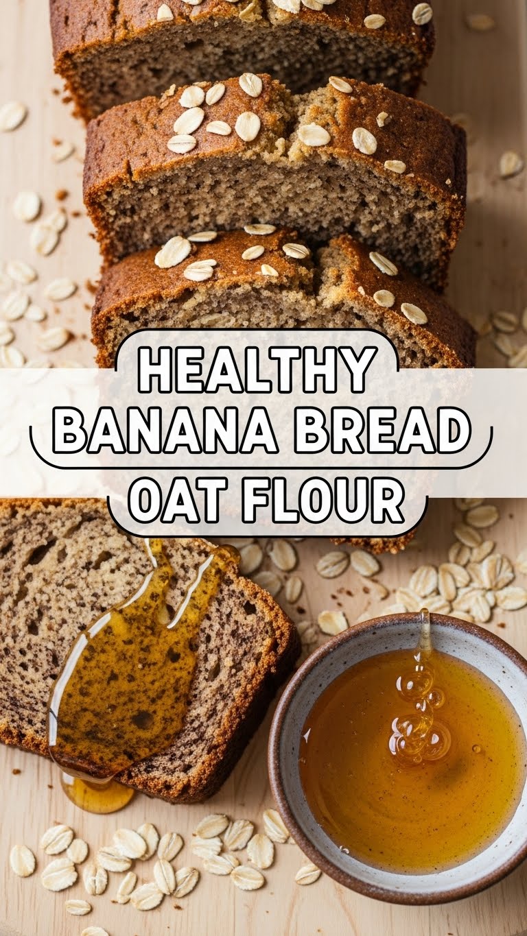 Healthy Banana Bread Oat Flour