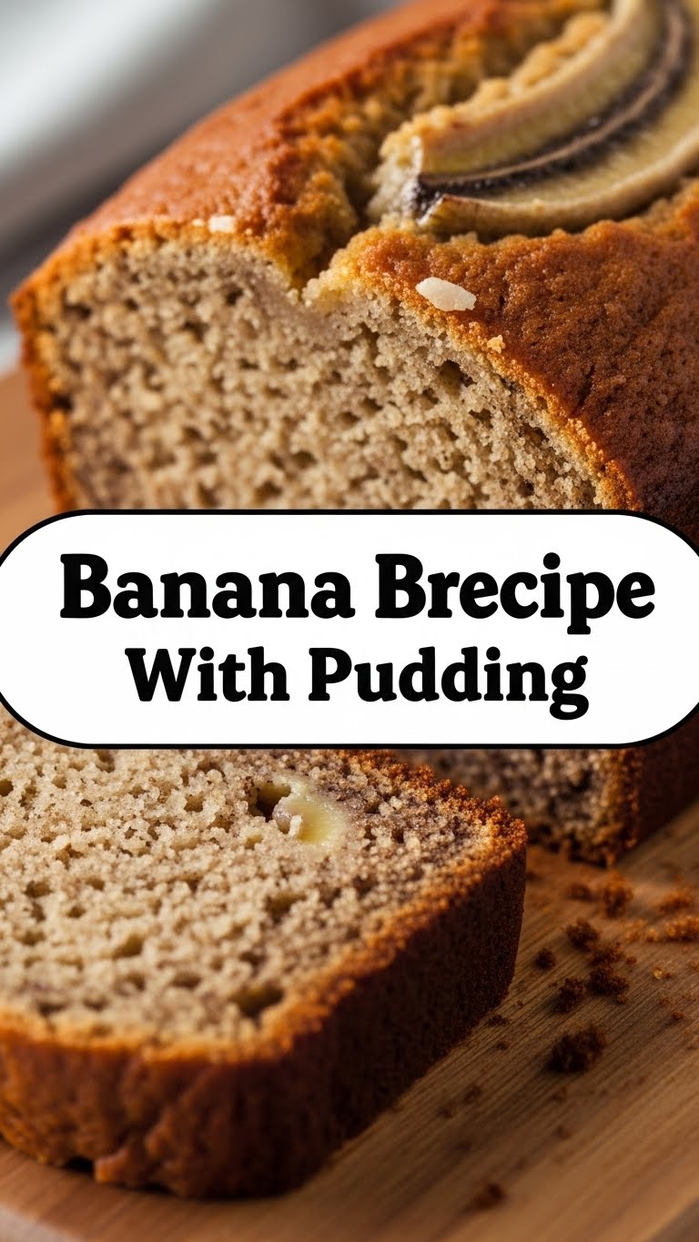 Banana Bread Recipe With Pudding