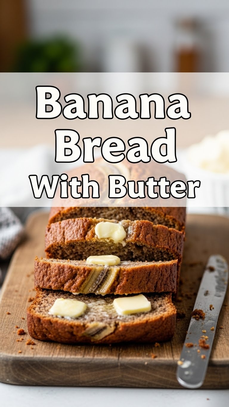Banana Bread With Butter