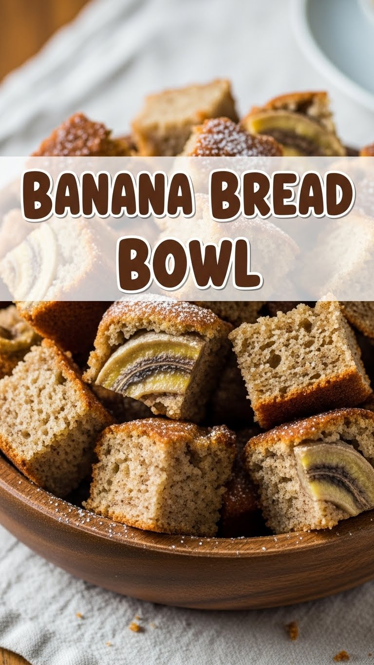 Banana Bread Bowl